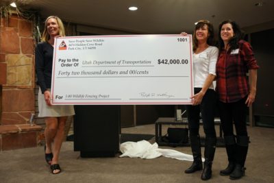 SPSW Presents $42,000 Check to UDOT to Expedite Wildlife Fencing